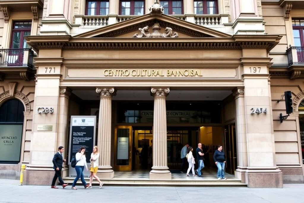 Fachada do Centro Cultural Banco do Brasil (CCBB) em São Paulo, que oferece exposições gratuitas