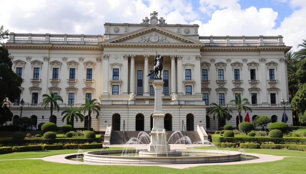 Museu do Ipiranga, símbolo histórico nos bairros antigos de São Paulo Museu do Ipiranga, símbolo histórico nos bairros antigos de São Paulo