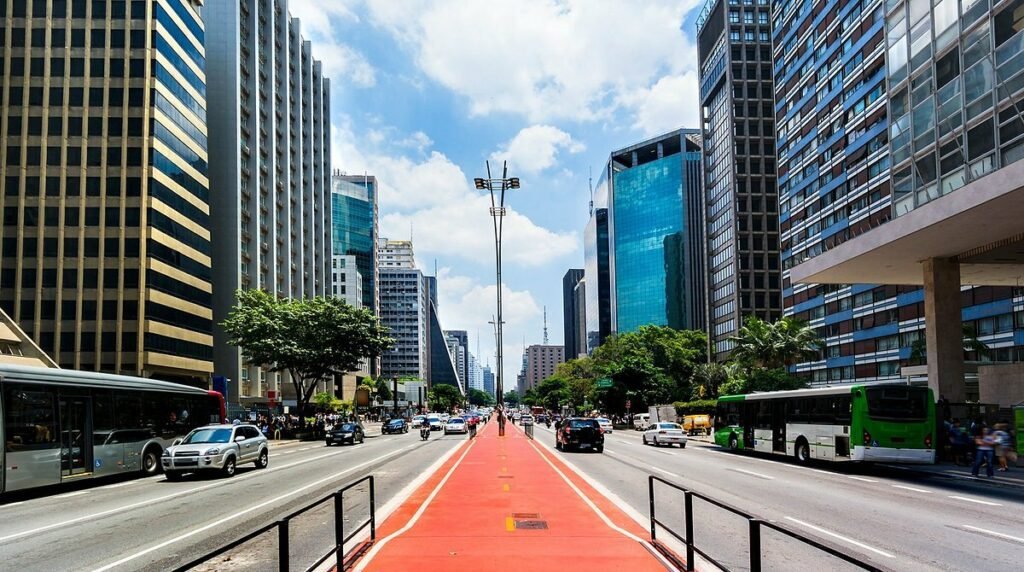 Vista da Avenida Paulista Vista da Avenida Paulista