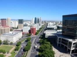 Vista panorâmica da cidade de São Paulo destacando a Avenida Paulista e seus principais pontos turísticos gratuitos